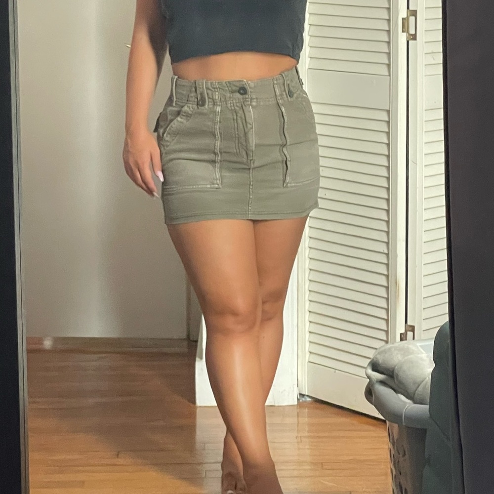 Free people cargo skirt